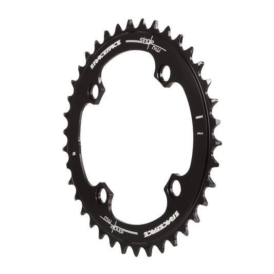 Chainrings Race Face RaceFace Narrow Wide Chainring: 104mm BCD 38t Black Dark Slate Gray