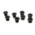 Chainring Bolts and Hardware Race Face RaceFace Chainring Bolt/Nut Pack 8x8.5mm 4-Pack Dark Slate Gray