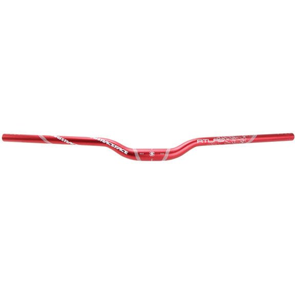 Flat/Riser Handlebar Race Face RaceFace Atlas Riser Handlebar 31.8 x 785mm 1-1/4" Rise Red Maroon