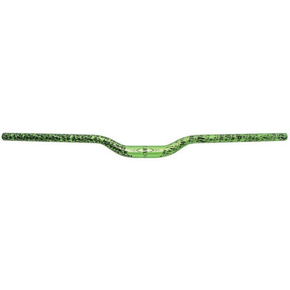 Flat/Riser Handlebar Race Face RaceFace Atlas Riser Handlebar: 31.8 x 785mm 1.25" Rise Green Dark Sea Green
