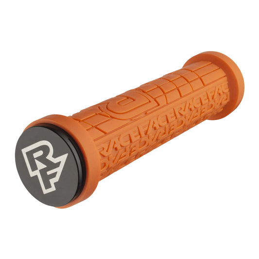 Lock-On Grips Race Face Race Face Grippler Lock-On Grips 33mm Orange Chocolate