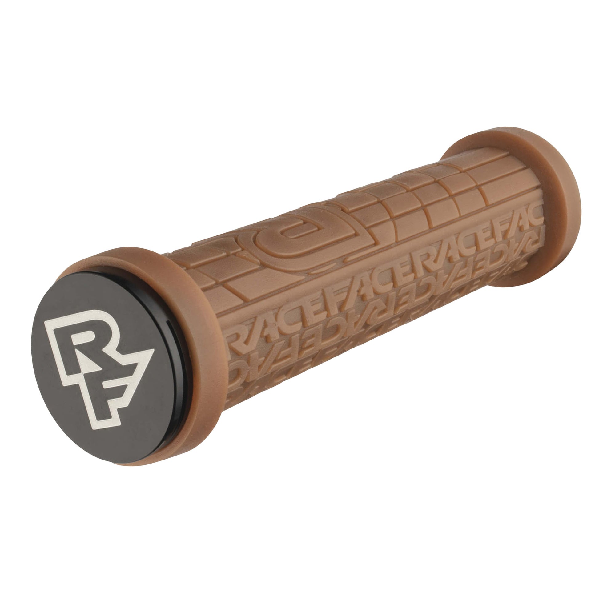 Grips Race Face RaceFace Grippler Grips - Gum Lock-On 30mm Dim Gray