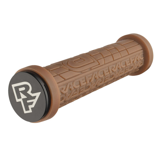 Grips Race Face RaceFace Grippler Grips - Gum Lock-On 30mm Dim Gray