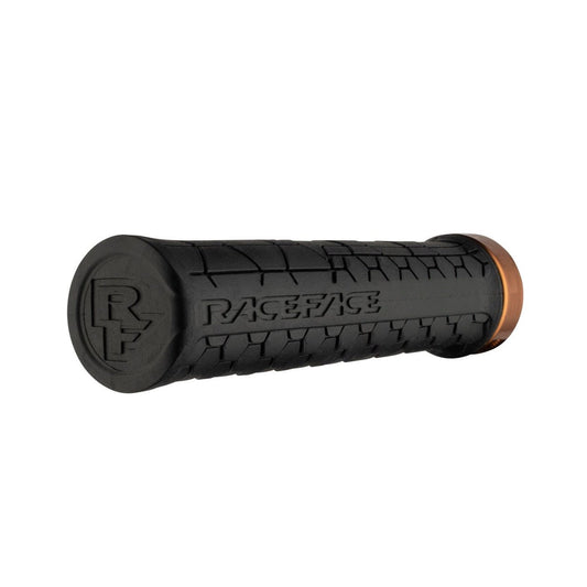 Grips Race Face RaceFace Getta Grips - Gold Lock-On 30mm Dark Slate Gray