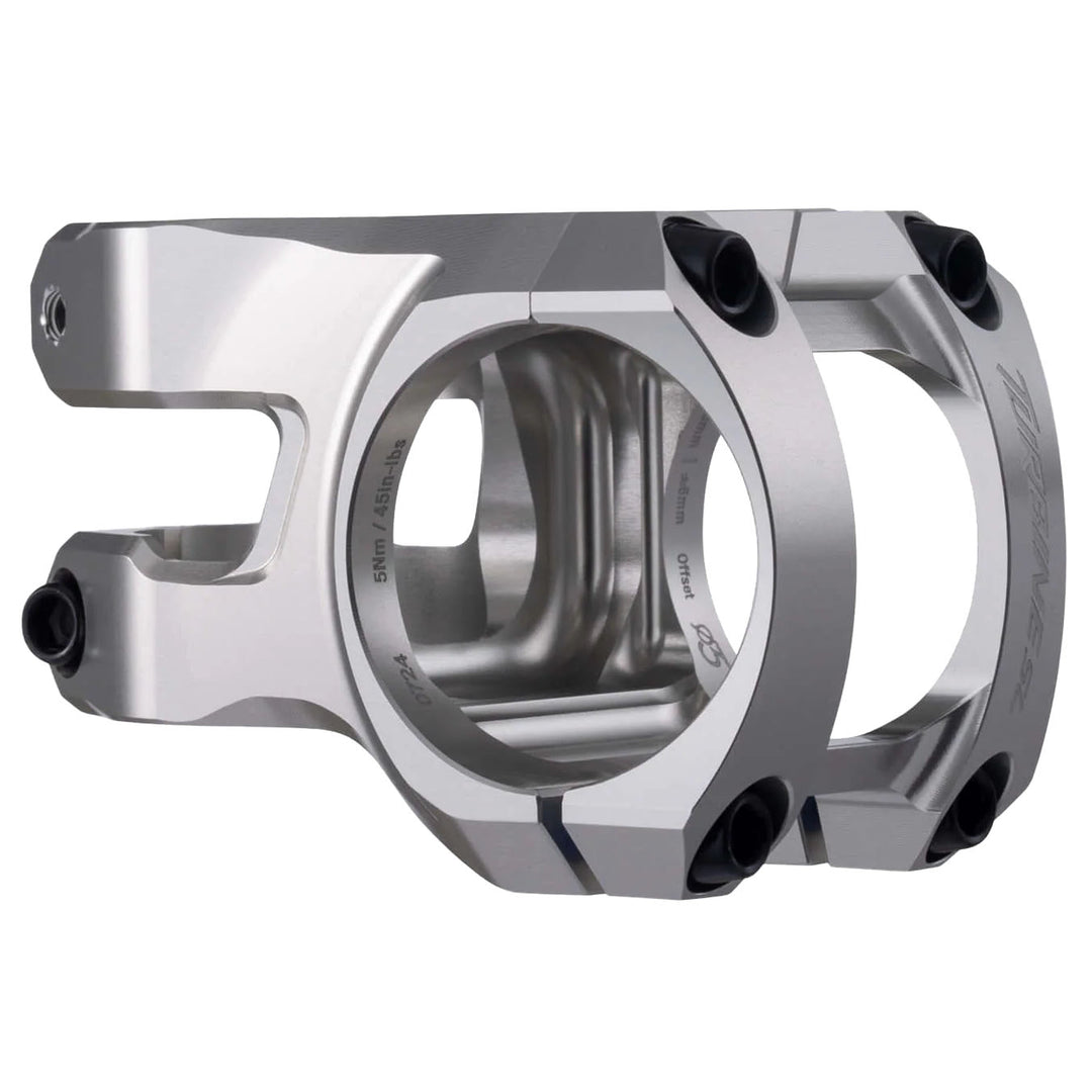 Stems Race Face Race Face Turbine-SL Stem (35.0) 0/6mm x 50mm Silver Slate Gray