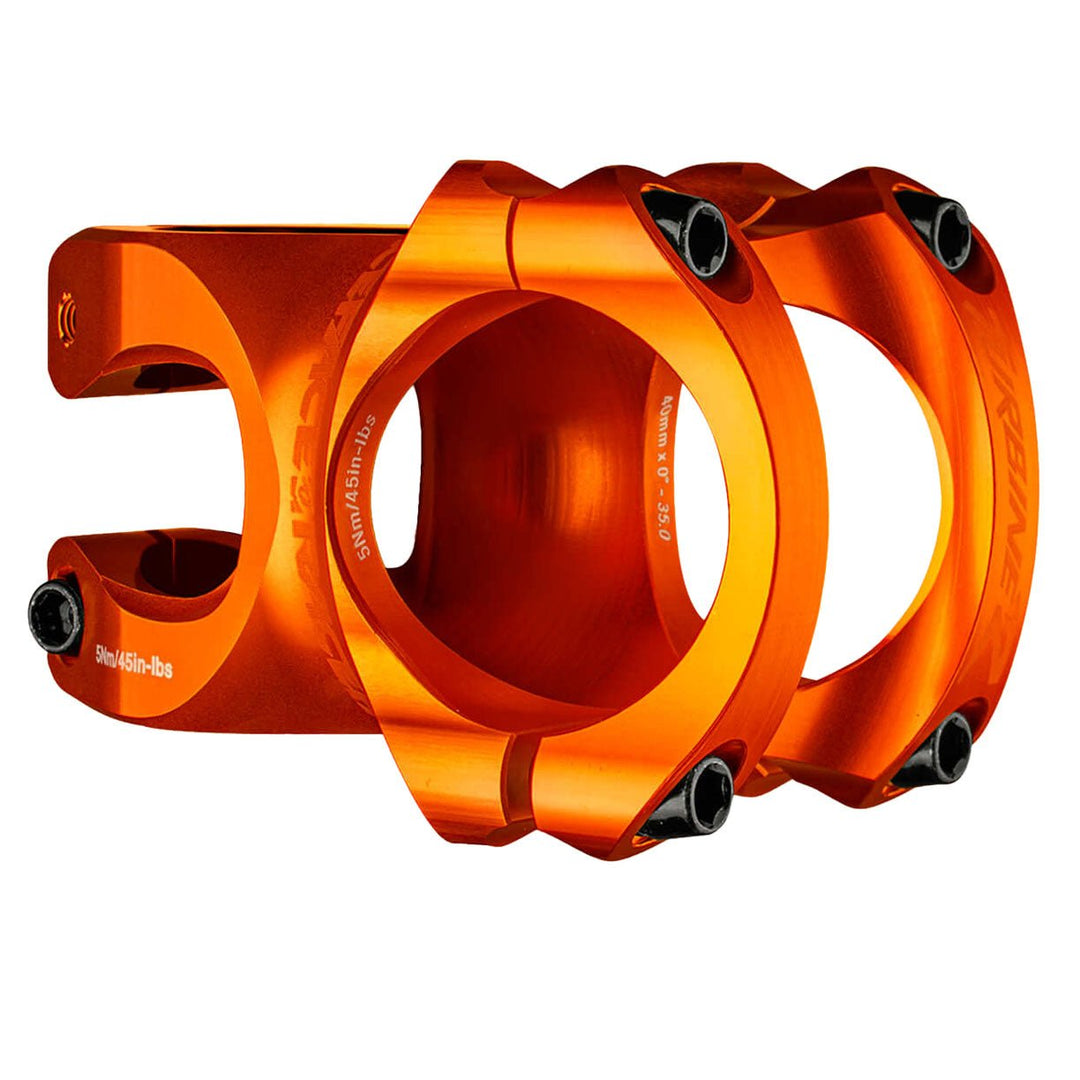 RaceFace Turbine R 35 Stem - 50mm 35mm Clamp +/-0 1 1/8" Orange
