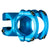 Stems Race Face RaceFace Turbine R 35 Stem - 50mm 35mm Clamp +/-0 1 1/8" Blue Dark Cyan