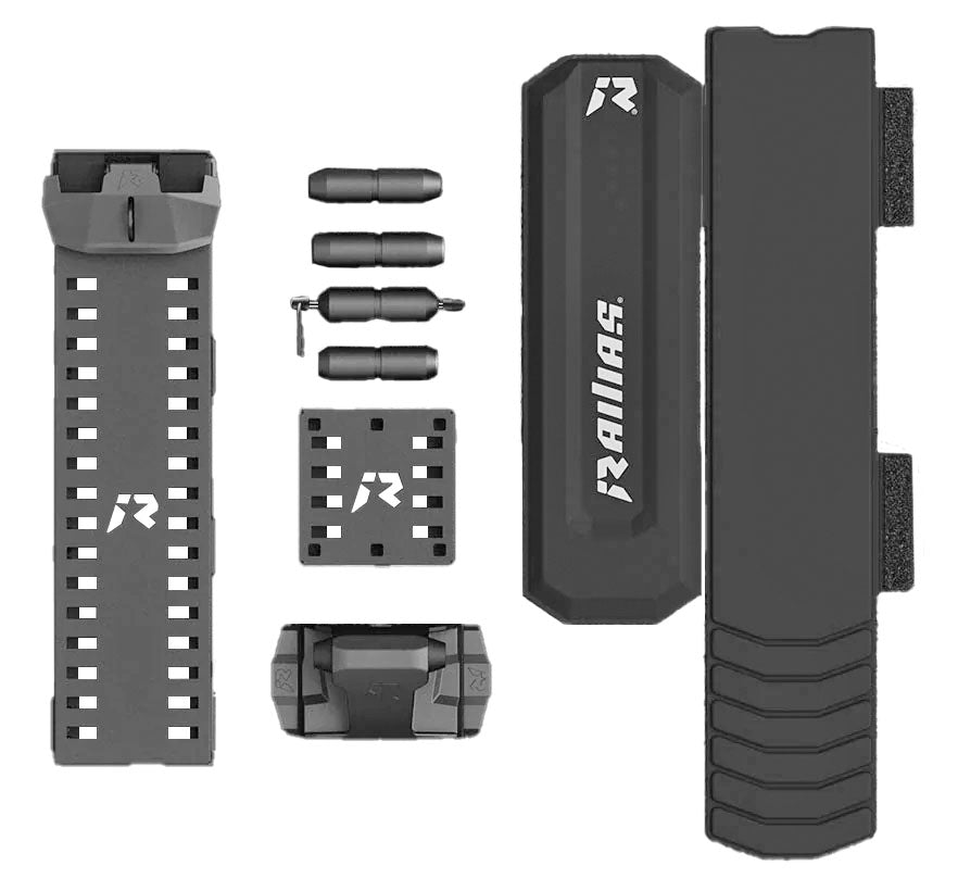 Railias Essential Truck System Long SportRail Black 