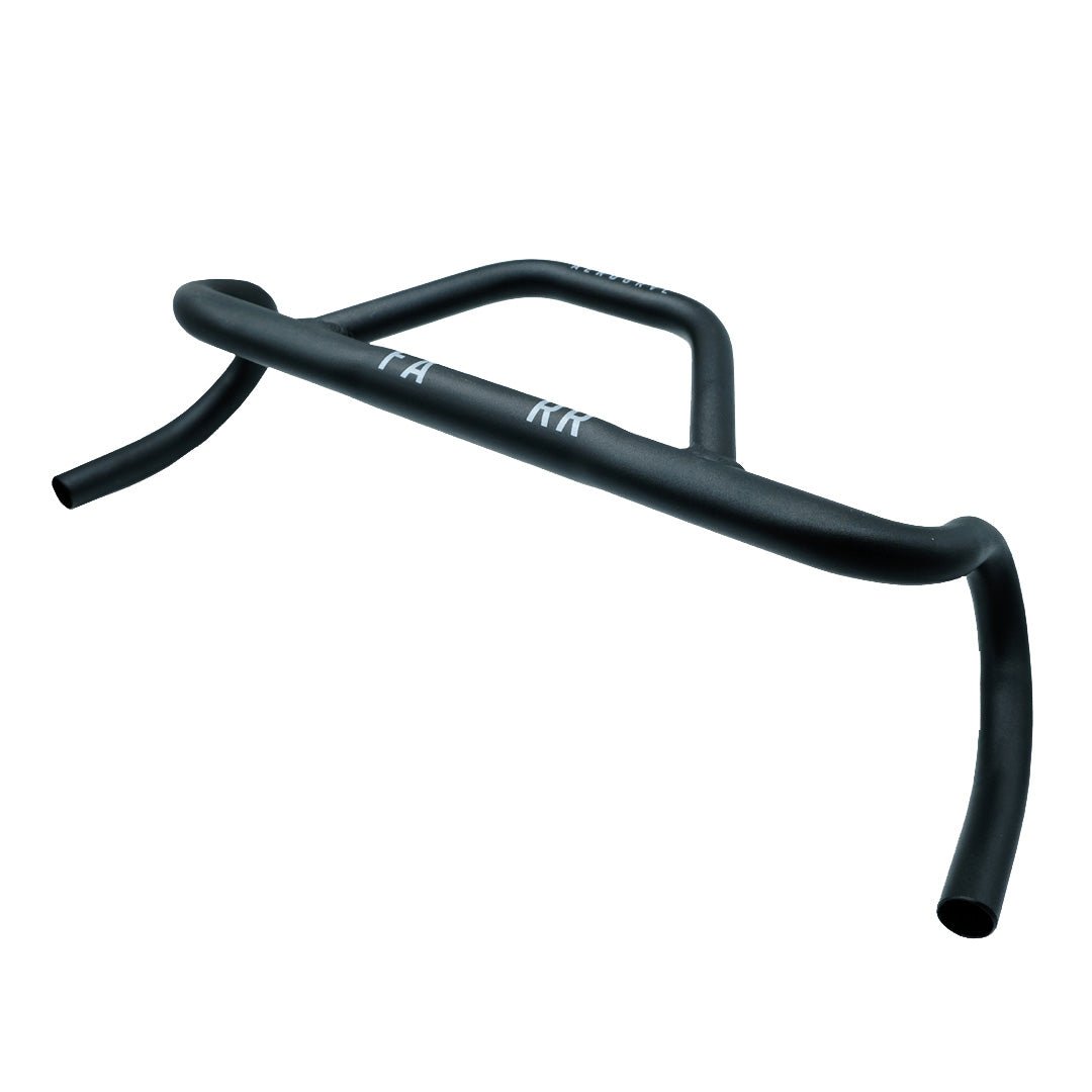 Drop Bars Ridefarr Ridefarr Aero Gravel Alloy Handlebar (31.8) 42cm - Black Dark Slate Gray