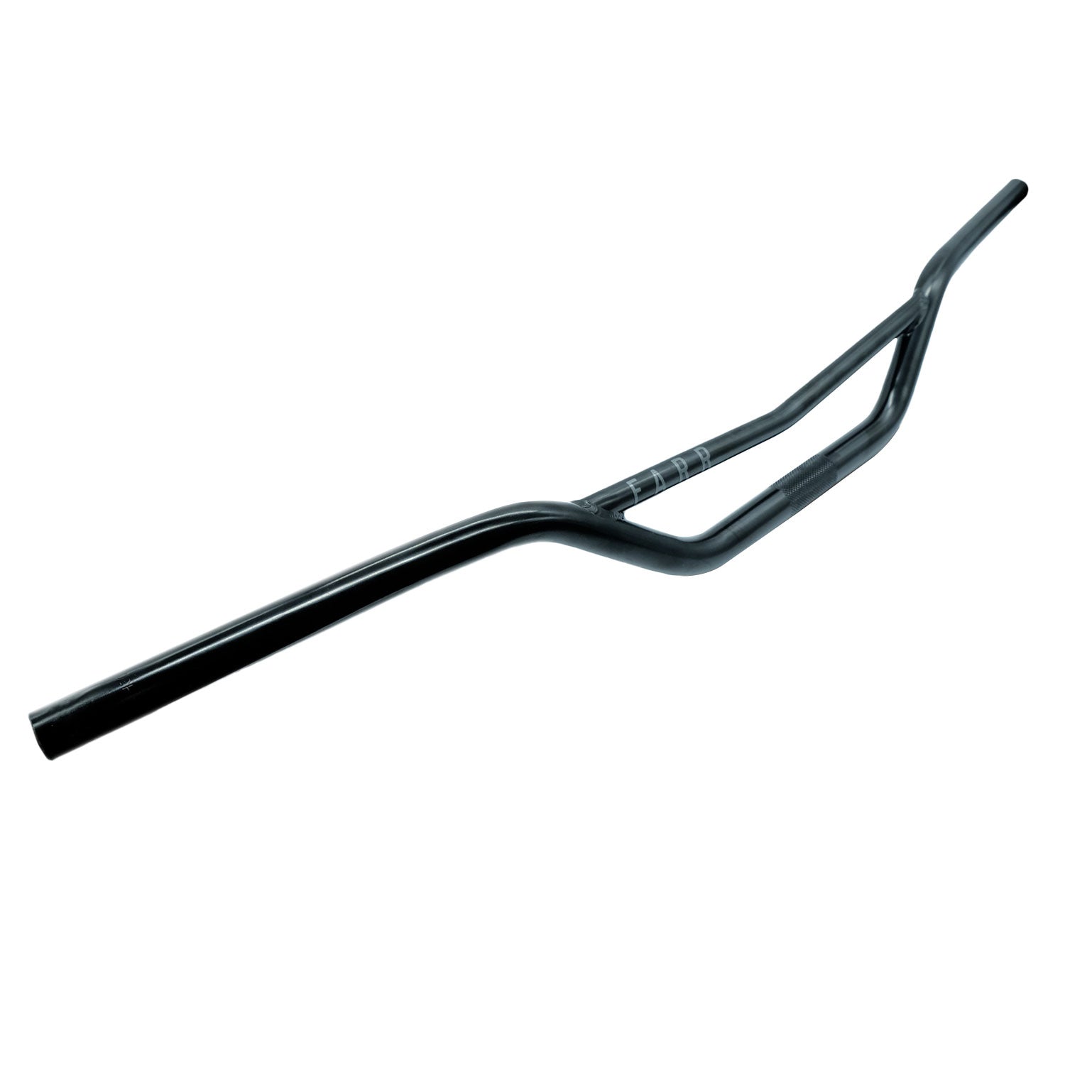 Flat/Riser Handlebar Ridefarr Ridefarr Cro-Mo Supa-Riser MTB Bar (22.2) 820mm Black Dark Slate Gray
