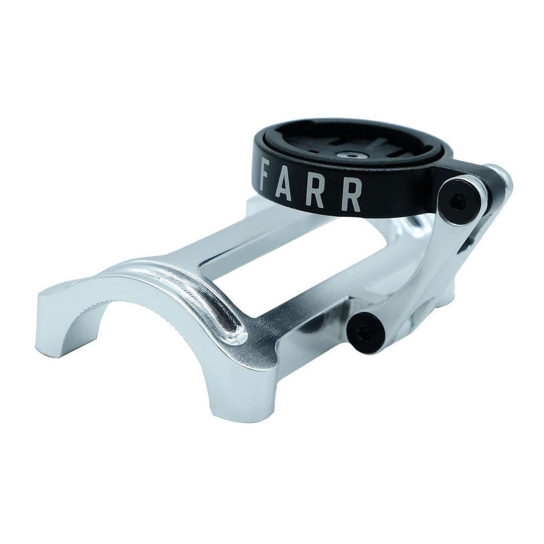Computers and Accessories Ridefarr Ridefarr GPS Mount Headspace Stem - Black Light Steel Blue