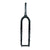 Rigid Forks Ridefarr Ridefarr Cromo Rigid Fork 29"/700 Tapered 15x110mm Black Dark Slate Gray