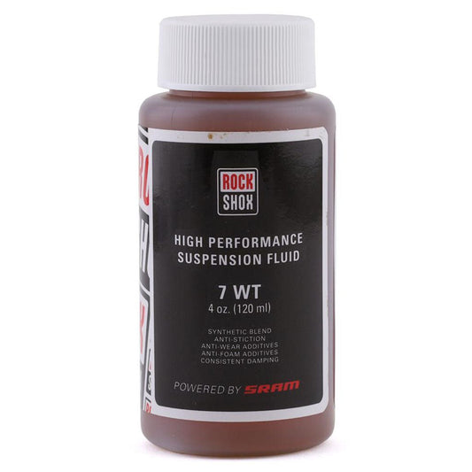 Shock Oil RockShox RockShox Suspension Oil 7wt 4oz 120ml Dark Slate Gray