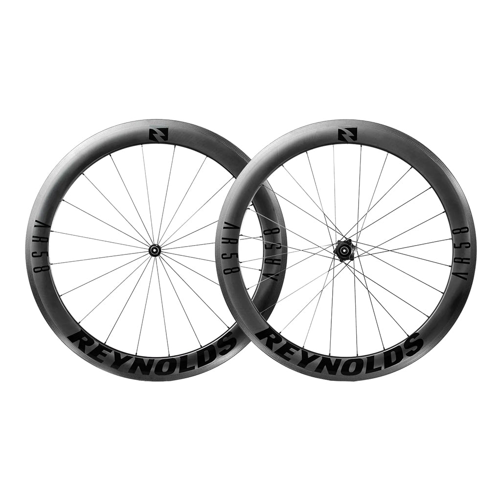 Wheels Reynolds Reynolds AR58 700c Road Tubeless Rim Brake Wheel Set Gray Dark Slate Gray