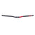 Reverse Base Riser Bar (35.0) 18mm/790mm Sndblst Blk/Red 