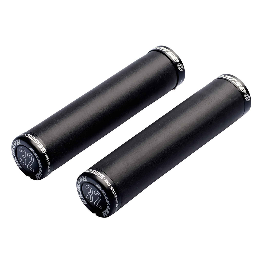 Reverse Seismic Ergo Lock-On Grips 32mm - Black/Black  