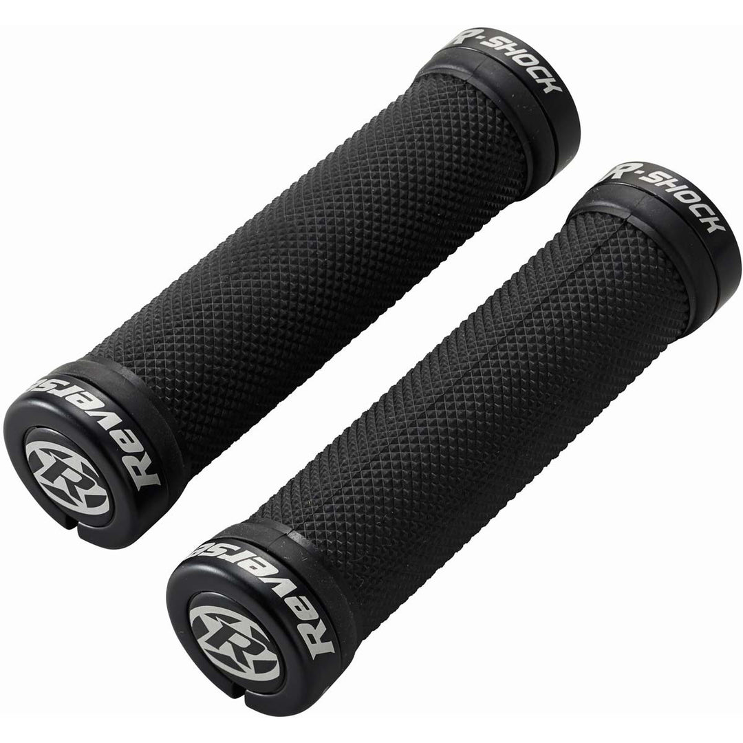 Reverse R-Shock Lock-On Grips 31mm - Black/Black  