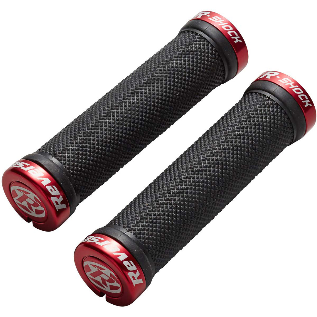 Reverse R-Shock Lock-On Grips 31mm - Black/Red  