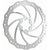 Reverse Steel Disc Rotor 180mm - Silver