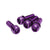 Reverse Disc Brake Caliper Bolts M6x18 4/Pack - Purple