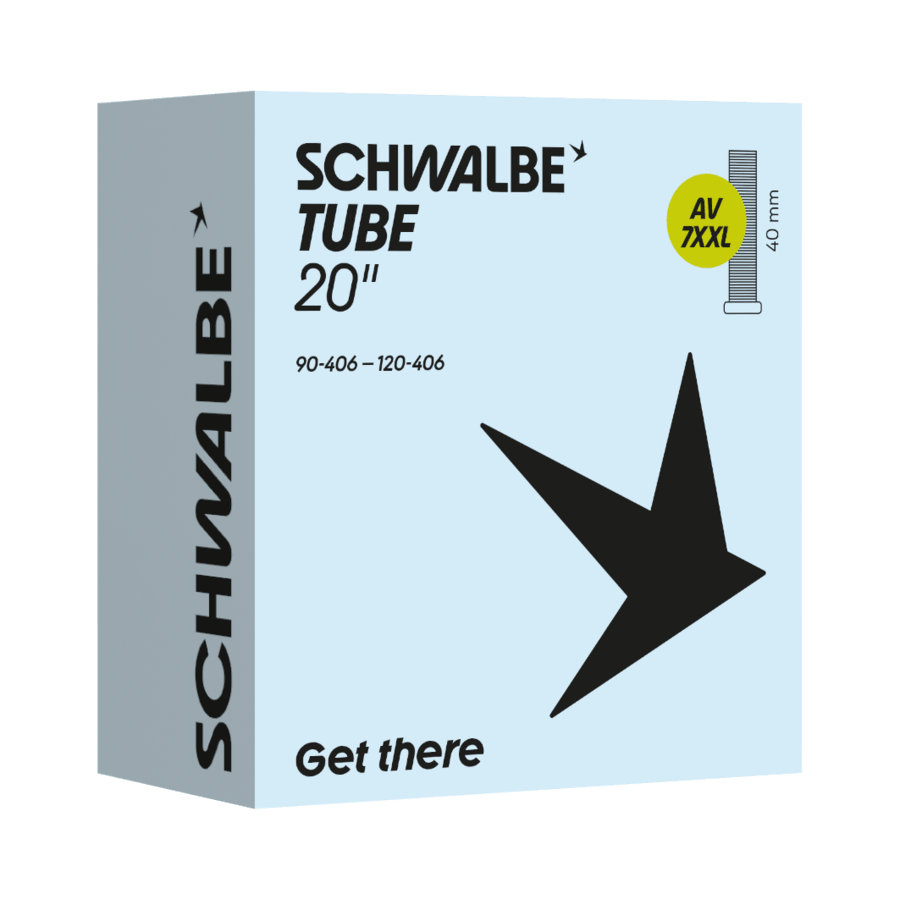 Schwalbe Schrader Tube Schrader Length: 40mm 20'' 3.50-4.70