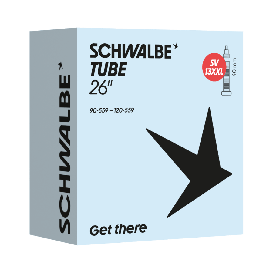 Schwalbe Presta Tube Presta Length: 40mm 26'' 3.50-4.70