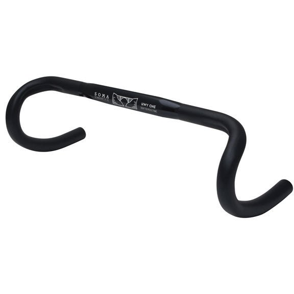 Drop Bars Soma Soma Hwy One Bar (26.0) 44cm - Black Dark Slate Gray