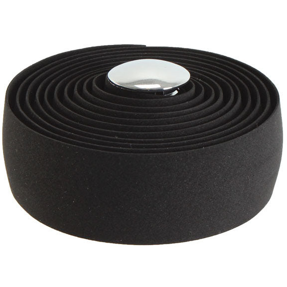 Bar Tape Soma Soma Thick and Zesty Bar Tape Solid Black Dark Slate Gray