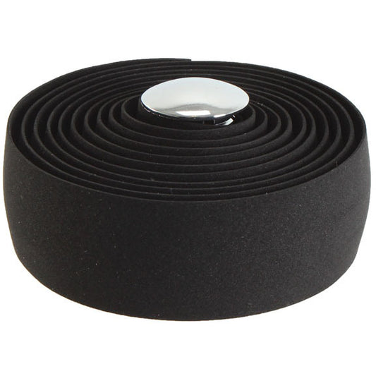 Bar Tape Soma Soma Thick and Zesty Bar Tape Solid Black Dark Slate Gray