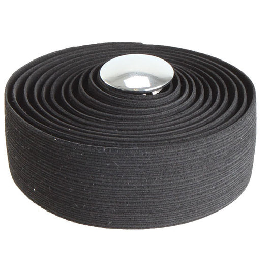 Bar Tape Soma Soma Thick and Zesty Striated Bar Tape Black Dark Slate Gray