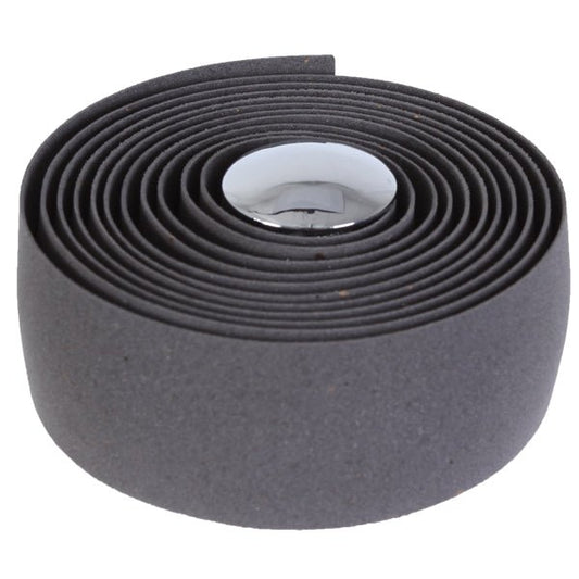 Bar Tape Soma Soma Thick and Zesty Cork Bar Tape Charcoal Gray Dim Gray