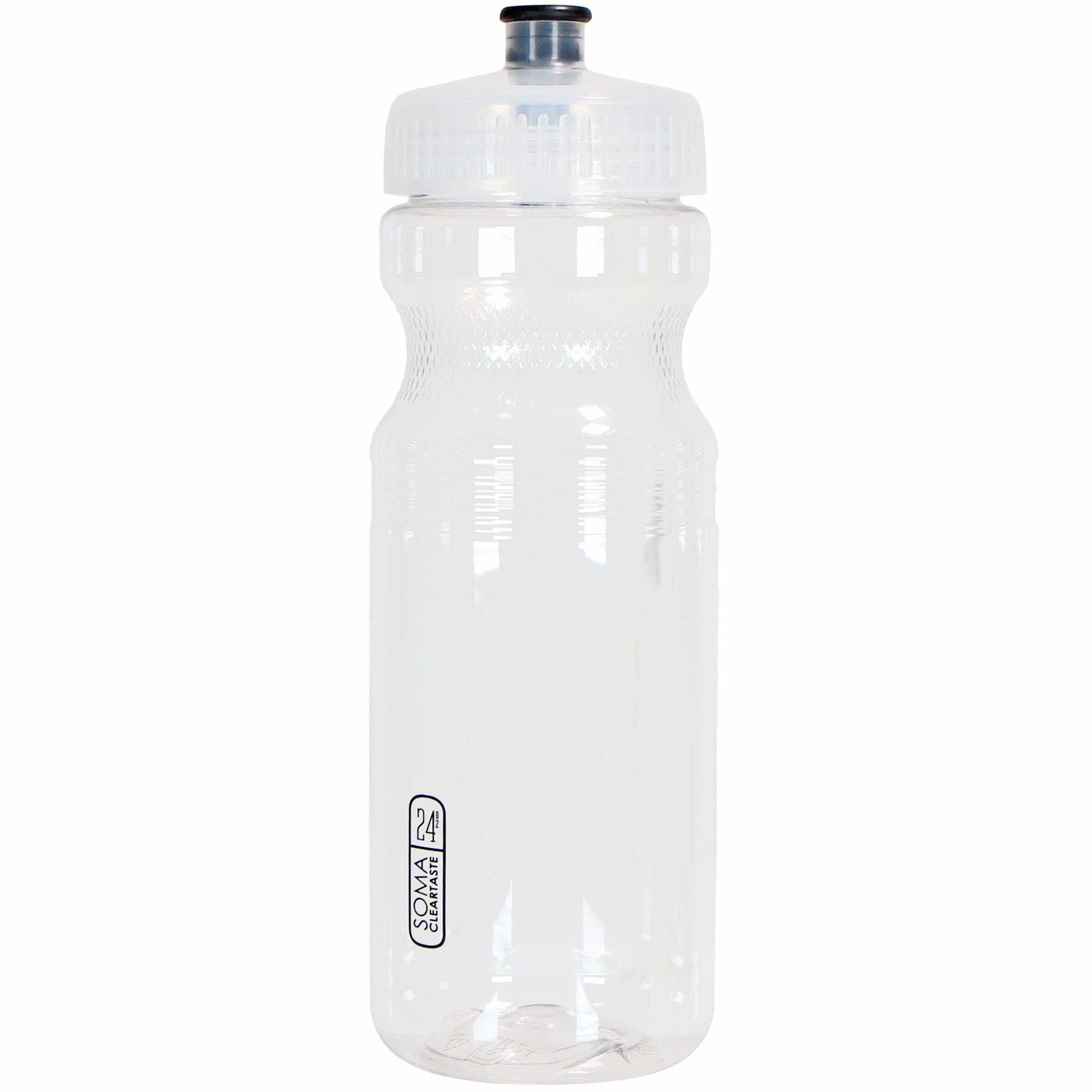 Water Bottles Soma Soma Clear Taste Water Bottle Clear/Black 24oz Lavender