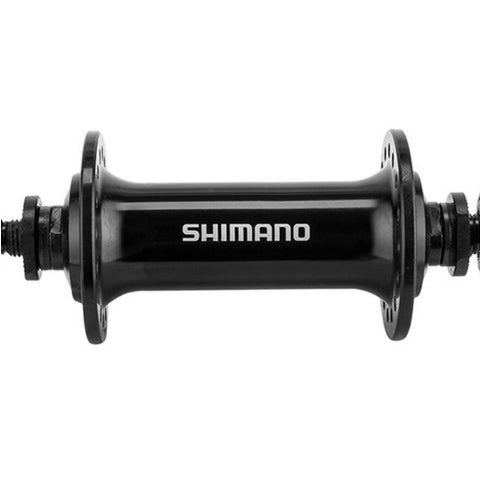 Hubs Shimano Shimano Tiagra RS400 Front Hub 9x100 QR 32h Black Black