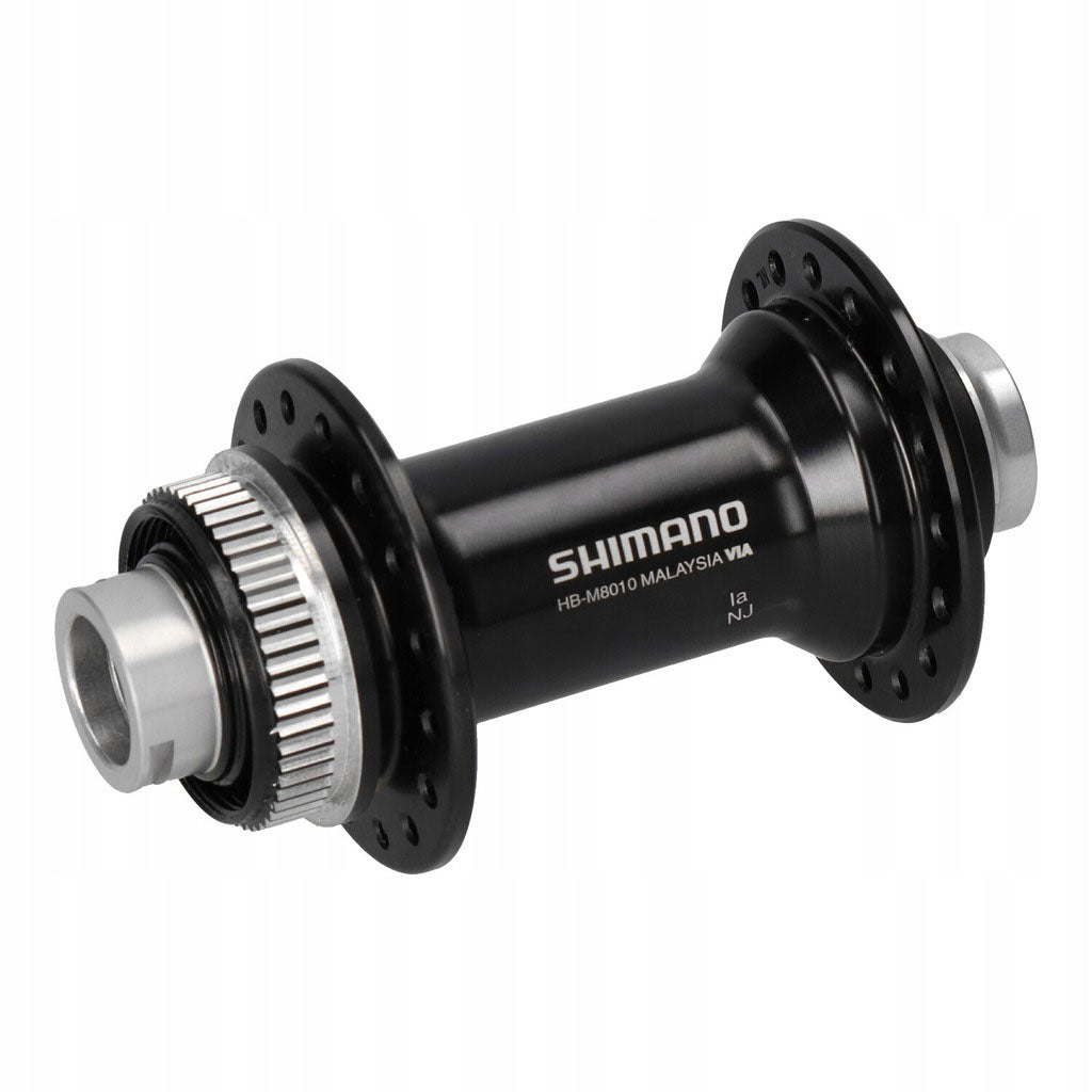 Hubs Shimano Shimano XT M8010 CL-Disc Front Hub 15x100 TA Dark Slate Gray