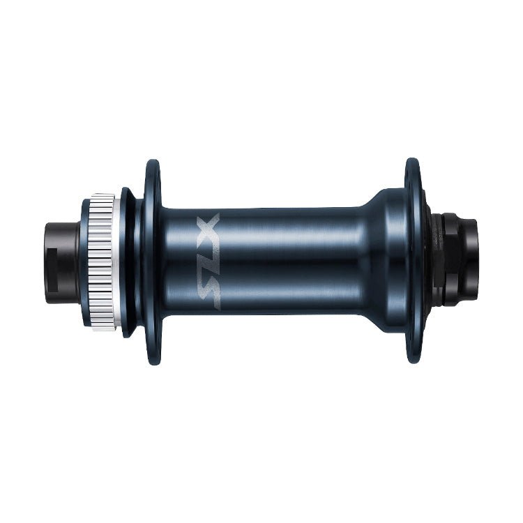 Hubs Shimano Shimano SLX M7110-B CL-Disc Front Hub 15x110 Boost Dark Slate Gray