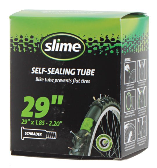 Tube Slime Slime Self-Sealing Tube - 29 x 1.85 - 2.2 Schrader Valve Dark Sea Green