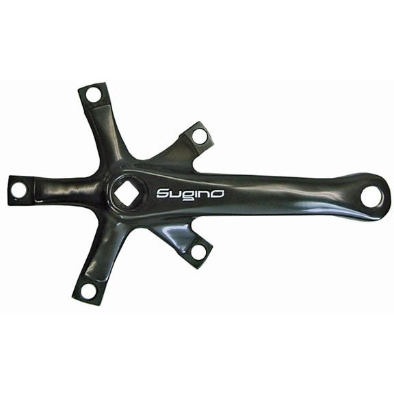 Cranksets and Arms Sugino Sugino RD2 Crank Arms JIS 130 165 Black Dark Slate Gray