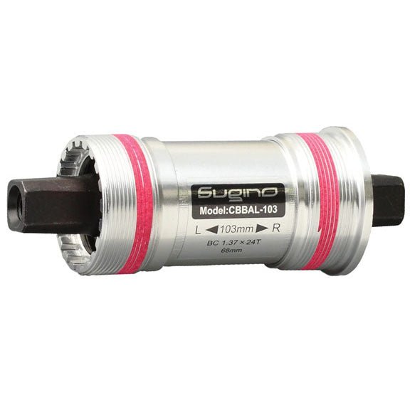 Bottom Brackets Sugino Sugino CBB-AL-103 Bottom Bracket JIS - 68 x 103mm Light Gray