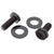 Crank Bolts and Parts Sugino Sugino Crank Bolt/Washer Set JIS 14mm 14BK Pair Dim Gray