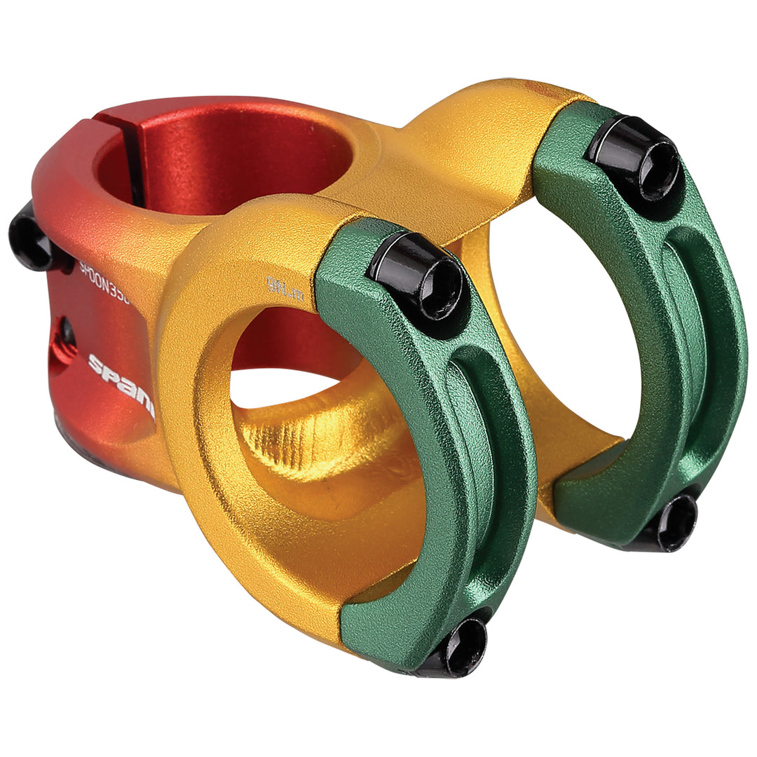 Stems Spank Spank Spoon 350 Stem (35.0) 0dx35mm - Rasta Sienna