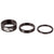 Headset Spacers Spank Spank Headset Spacer Kit 3/6/12mm Set - Black Dark Slate Gray