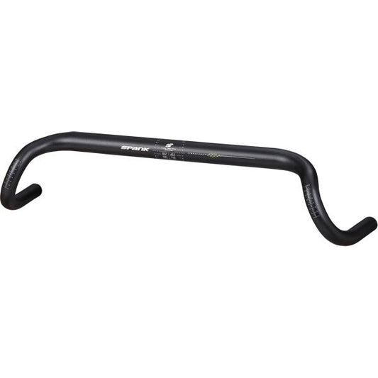 Handlebars Spank Spank Flare 25 Drop Handlebar - 52cm 31.8mm 25deg Flare Black Dark Slate Gray
