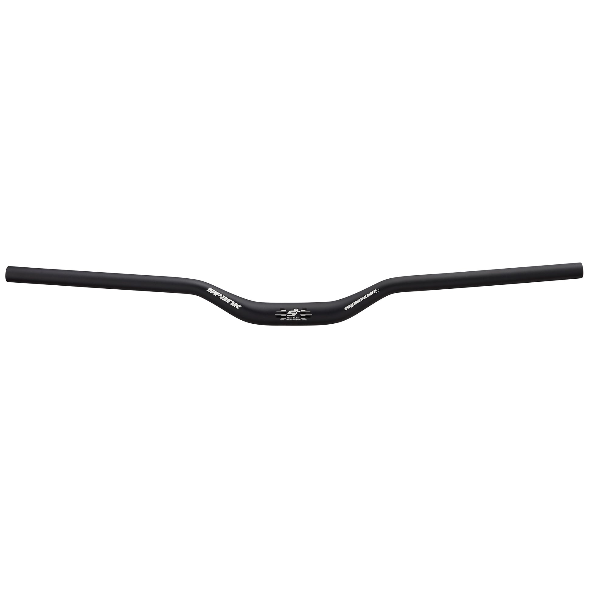 Flat/Riser Handlebar Spank Spank Spoon 40 Handlebar 40mm Rise Black Dark Slate Gray