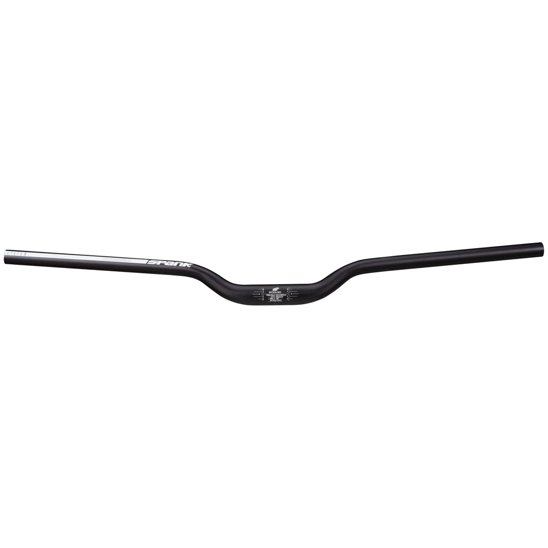 Flat/Riser Handlebar Spank Spank Spoon 800 Handlebar - 31.8 x 800mm 40mm Rise Black Dark Slate Gray
