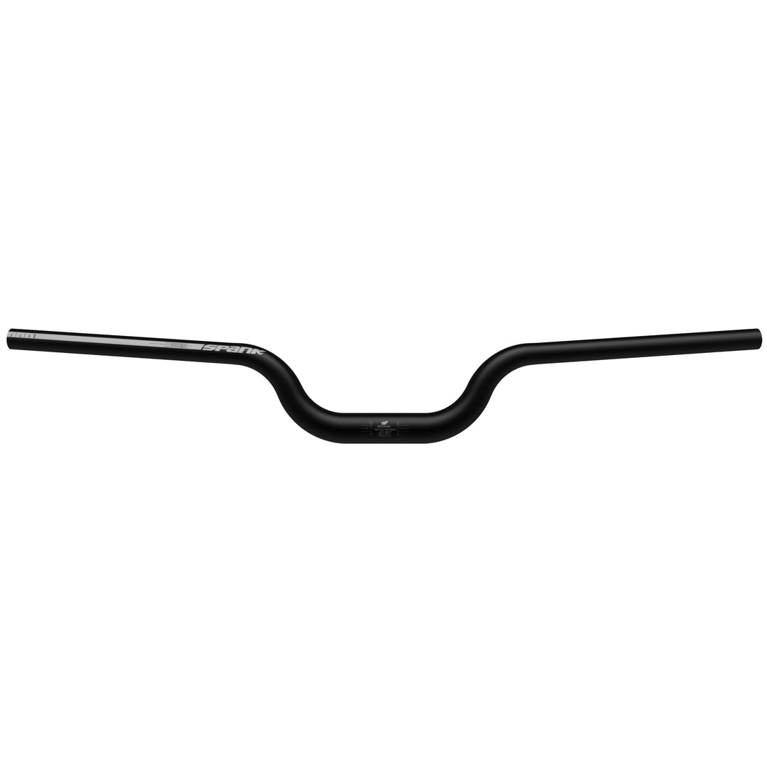 Flat/Riser Handlebar Spank Spank Spoon 800 Handlebar - 31.8mm Clamp 800mm 75mm Rise Black Black