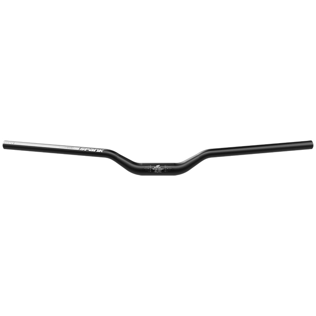 Flat/Riser Handlebar Spank Spank Spoon 35 Handlebar - 35mm Clamp 785mm 40mm Rise Black Dark Slate Gray
