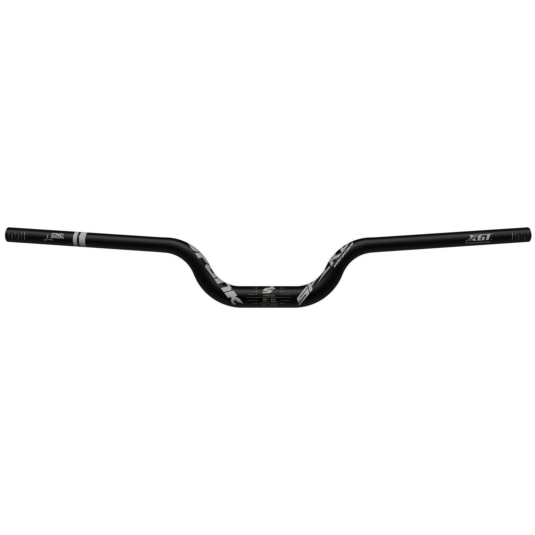 Flat/Riser Handlebar Spank Spank Spike 800 Vibrocore Riser (31.8) 75mm/800mm Blk/Wht Black