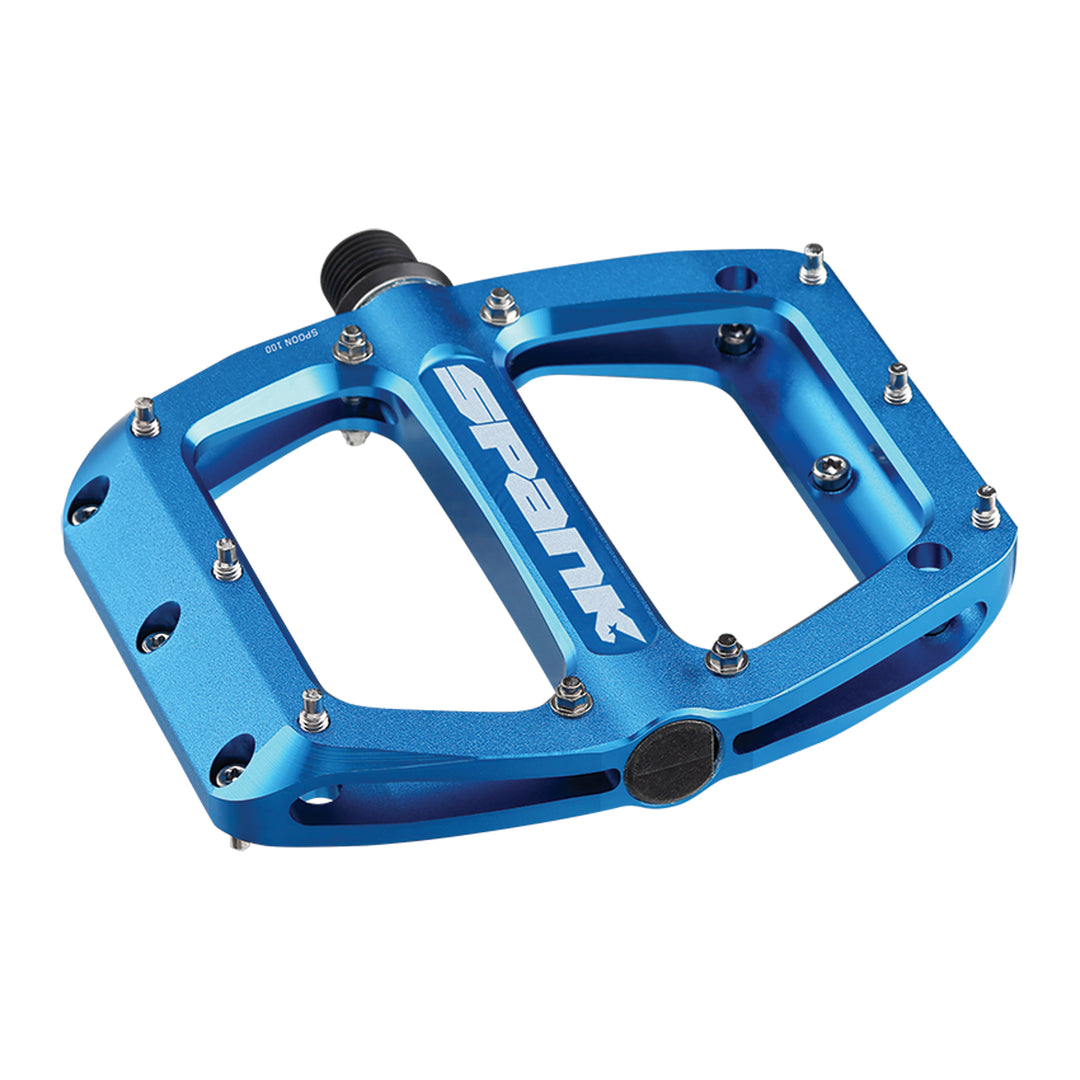 Pedals Spank Spank Spoon 110 Pedals Blue Steel Blue