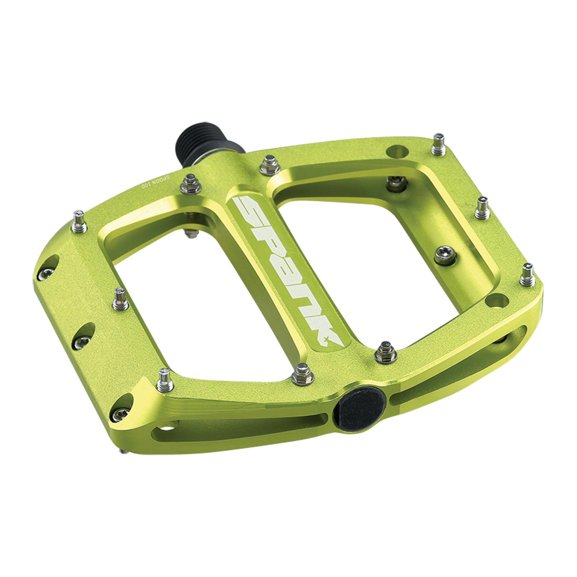 Pedals Spank Spank Spoon 110 Pedals Green Dark Khaki