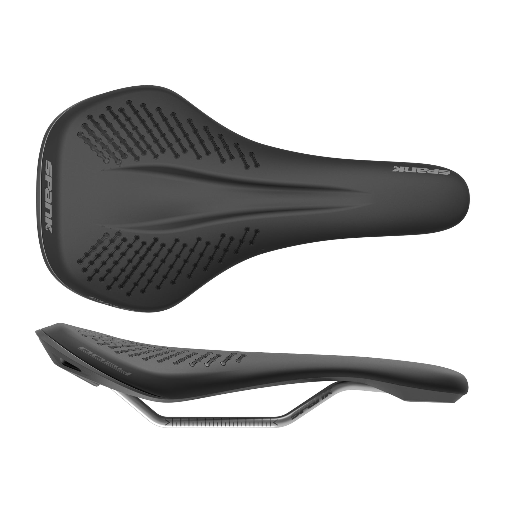 Saddles Spank Spank Oozy 220 Saddle Black/Gray Dark Slate Gray